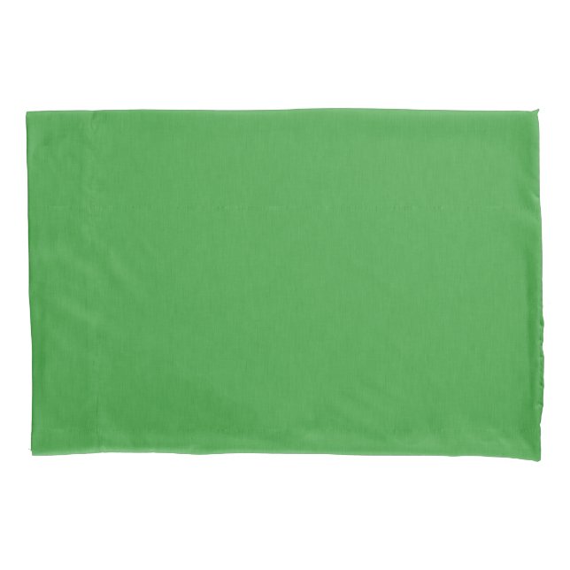 Calm & simple visual green textured background  pillowcase (Front-Left)