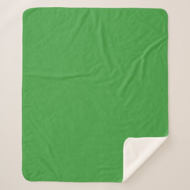 Calm & simple visual green textured background  sherpa blanket (Front)