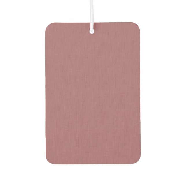 Calm & simple visual mauve textured background  car air freshener (Front)