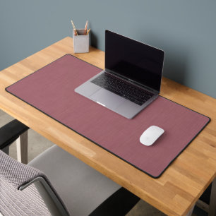 Calm & simple visual mauve textured background  desk mat