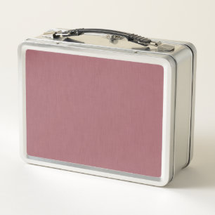 Calm & simple visual mauve textured background metal lunch box