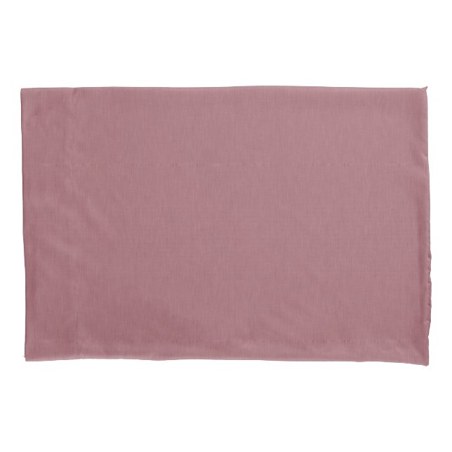 Calm & simple visual mauve textured background  pillowcase (Front-Left)