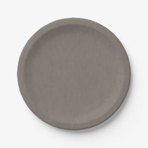 Calm & simple visual purple textured background paper plate