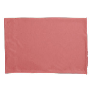 Calm & simple visual red textured background pillowcase