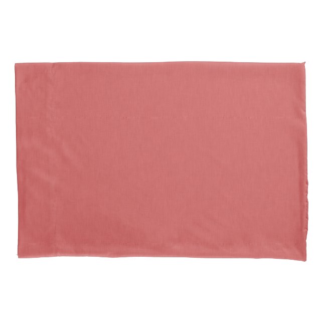 Calm & simple visual red textured background  pillowcase (Front-Left)