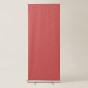 Calm & simple visual red textured background retractable banner