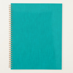 Calm & simple visual teal textured background planner