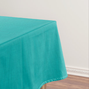 Calm & simple visual teal textured background tablecloth