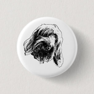 Calm Spinone Badge