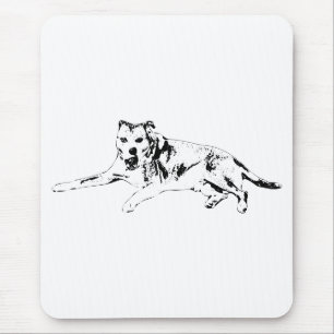 Calm Support, Bright Space Mouse Mat