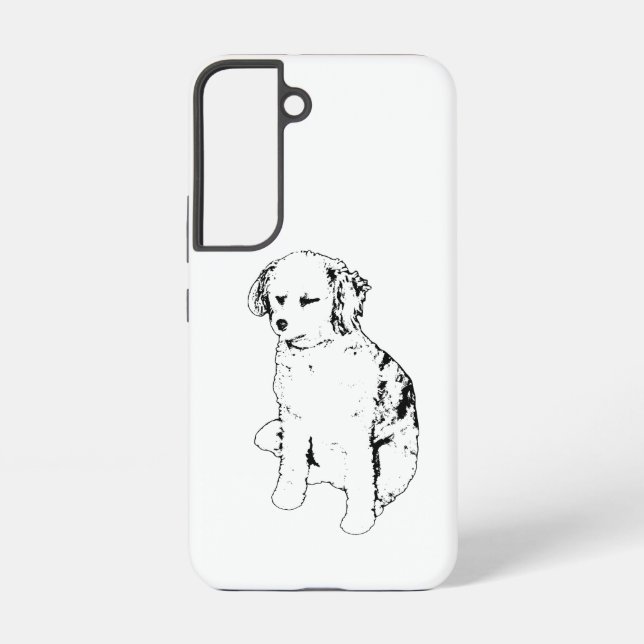Calm Tech, Steady Edge Samsung Galaxy S22 Case (Back)
