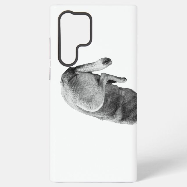 Calm That Stays Samsung Galaxy S22 Ultra Case (Back)