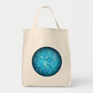 Calm Tide Aesthetic Tote Bag