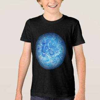 Calm Tide Fluid Art T-Shirt Tri-Blend Shirt