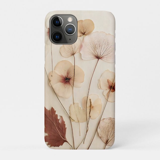 Calm tone dried flower arrangement Case-Mate iPhone case (Back)