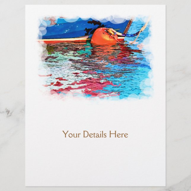 CALM WATER FLYER (Front)