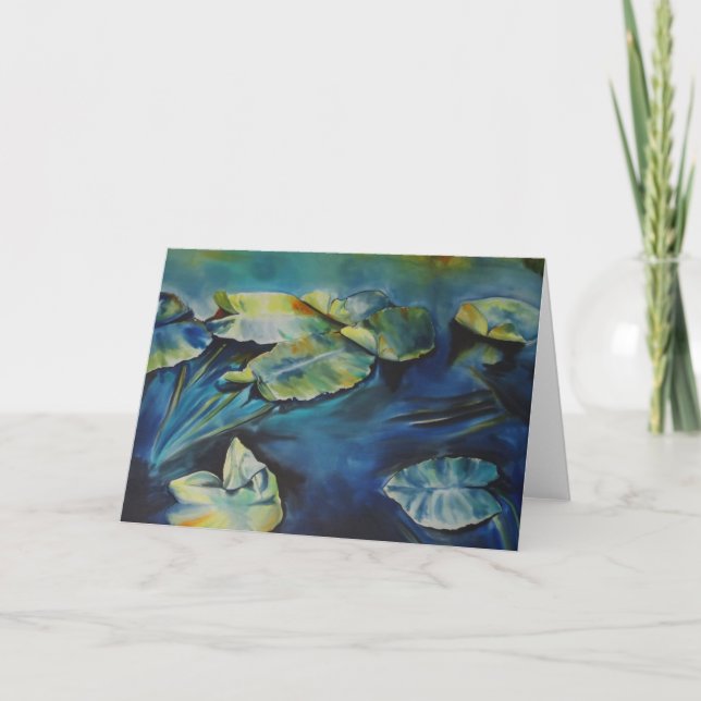 Calm Water Greeting Card (Front)