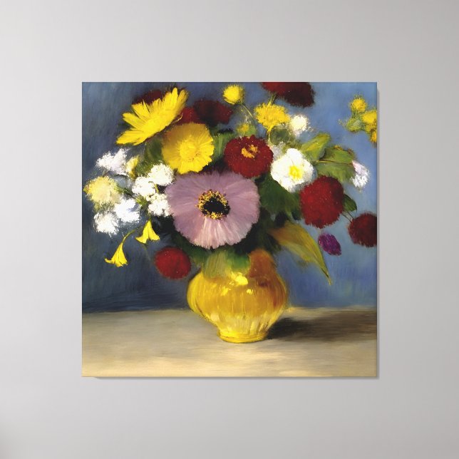 Calm Watercolour Flower Print (Front)