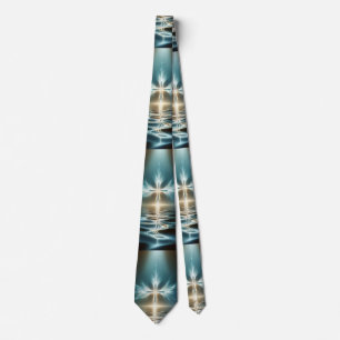 Calm Waters Baptismal Cross Tie