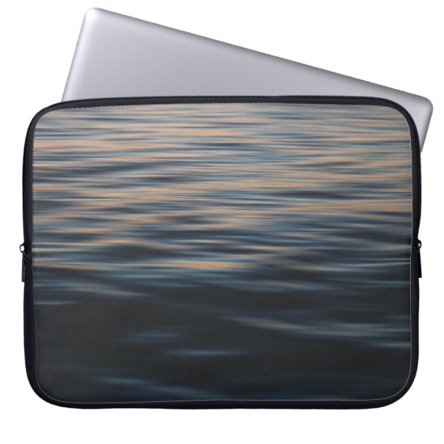 Calm waters laptop sleeve (Front)