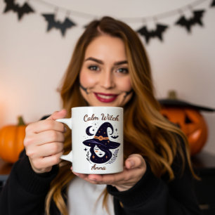 Calm Witch Personalised Mug
