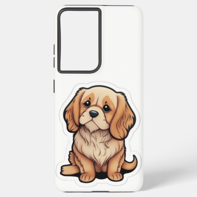 Calmin hund auf meiner Handyhülle  Samsung Galaxy S21 Ultra Case (Back)