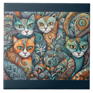 calming cats 2 tile