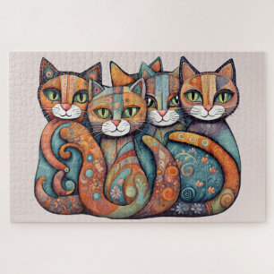 calming cats 3 puzzle