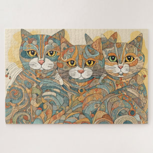 calming cats 4 puzzle