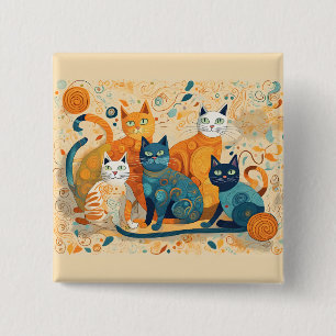 calming cats button