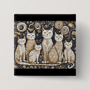 calming cats button