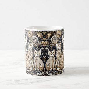 calming cats coffee mug