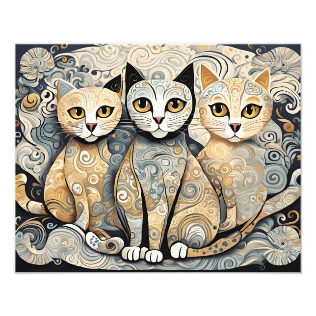 calming cats poster (Front)