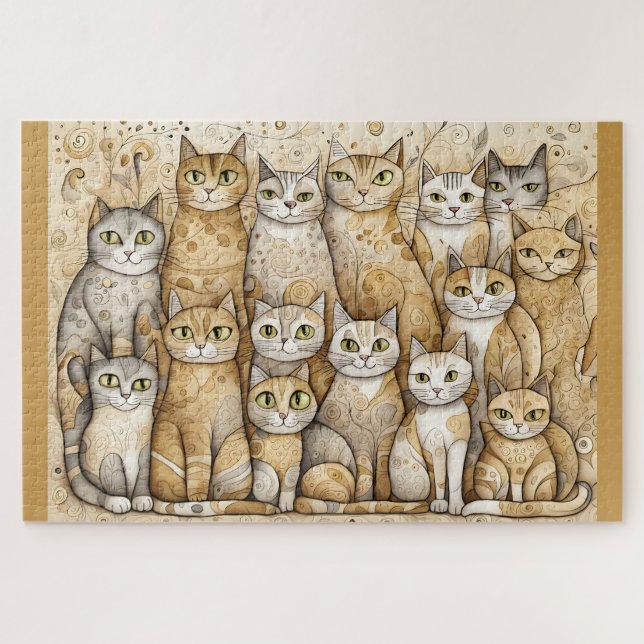 calming cats puzzle (Horizontal)