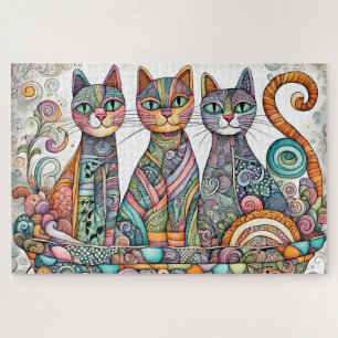 calming cats puzzle