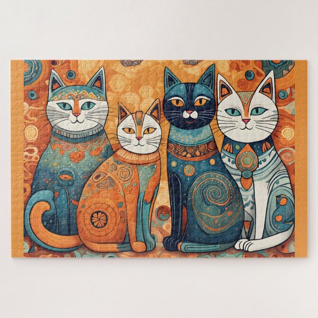 calming cats puzzle (Horizontal)
