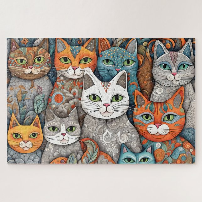 calming cats puzzle (Horizontal)