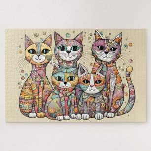 calming cats puzzle