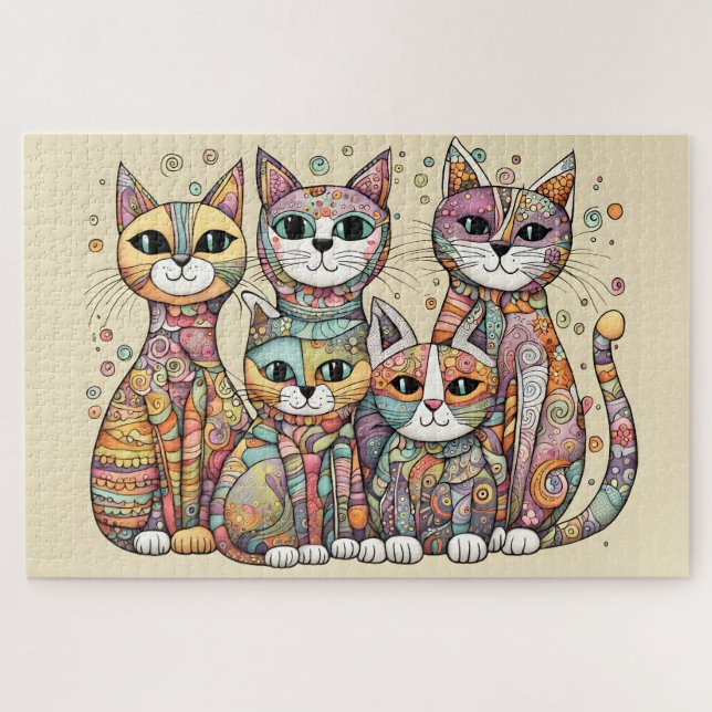 calming cats puzzle (Horizontal)