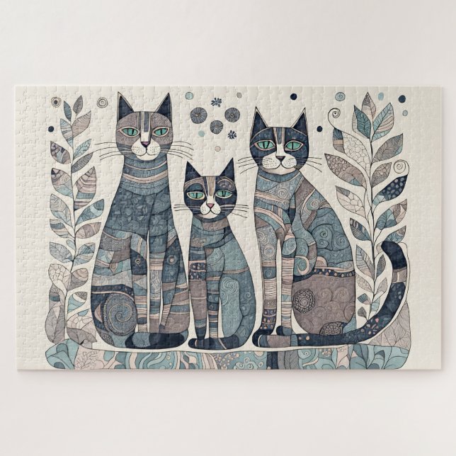 calming cats puzzle (Horizontal)