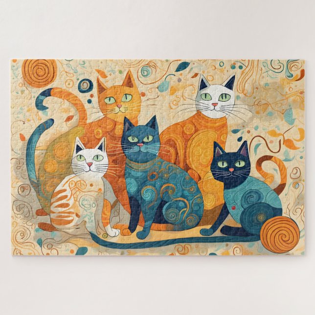 calming cats puzzle (Horizontal)