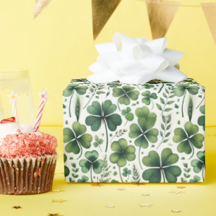 Calming Clovers Wrapping Paper