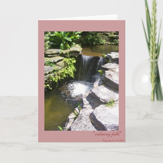 Calming Falls Card (Front)