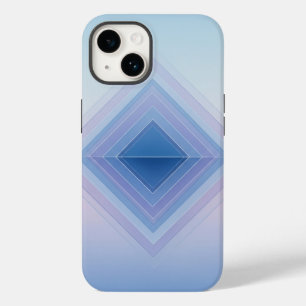 Calming Gradient Diamond - Geometric Abstract Art Case-Mate iPhone 14 Case