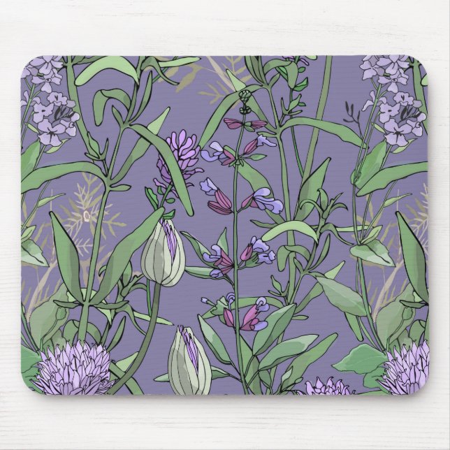 Calming Lavender Mouse Mat (Front)
