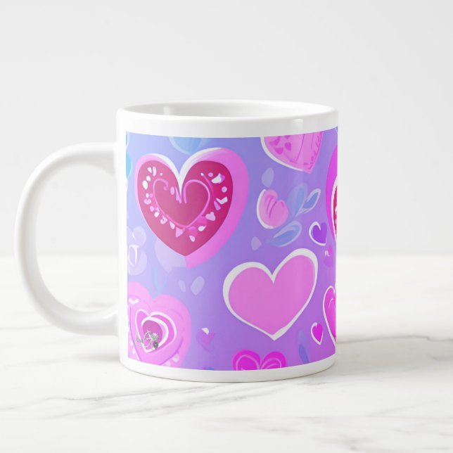 Calming Love | Large Coffee Mug (Left)