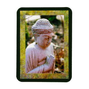 Calming Praying Buddha Magnet
