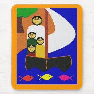 CALMING THE STORM MOUSE MAT
