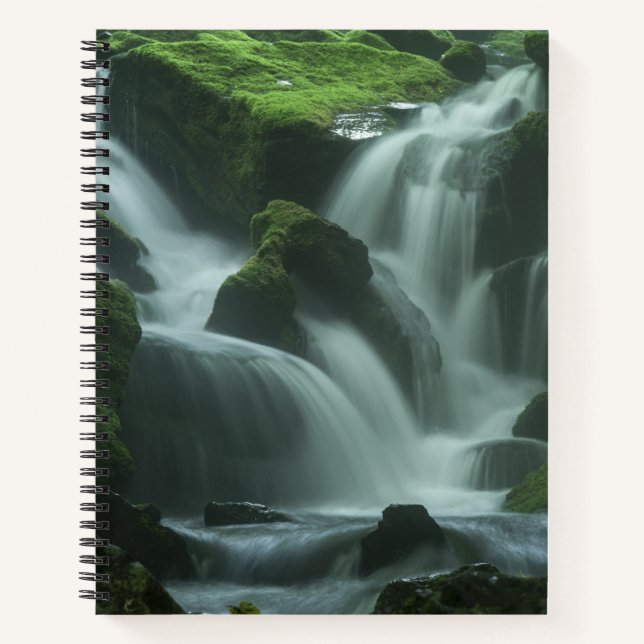 Calming Waterfall Notebook (Front)