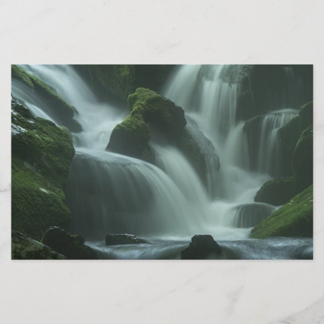 Calming Waterfall Stationery (Front)